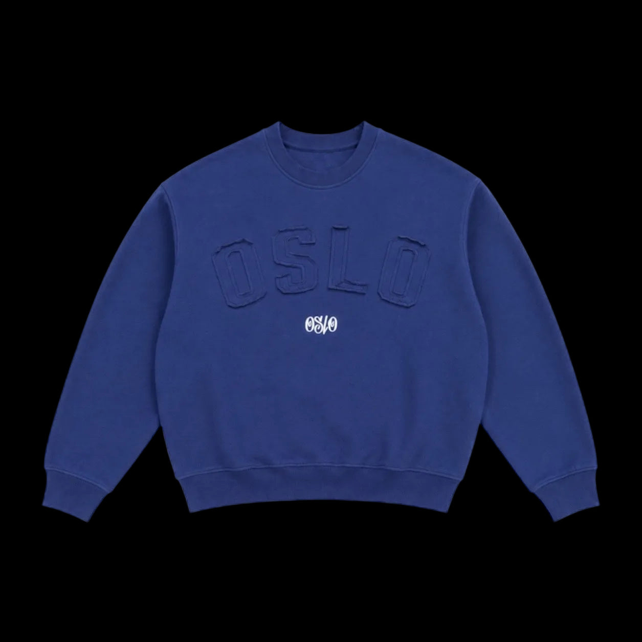OSLO DEEP NAVY CREWNECK SWEATER