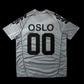 Silver Grey ‘MFTB’ Football Shirt