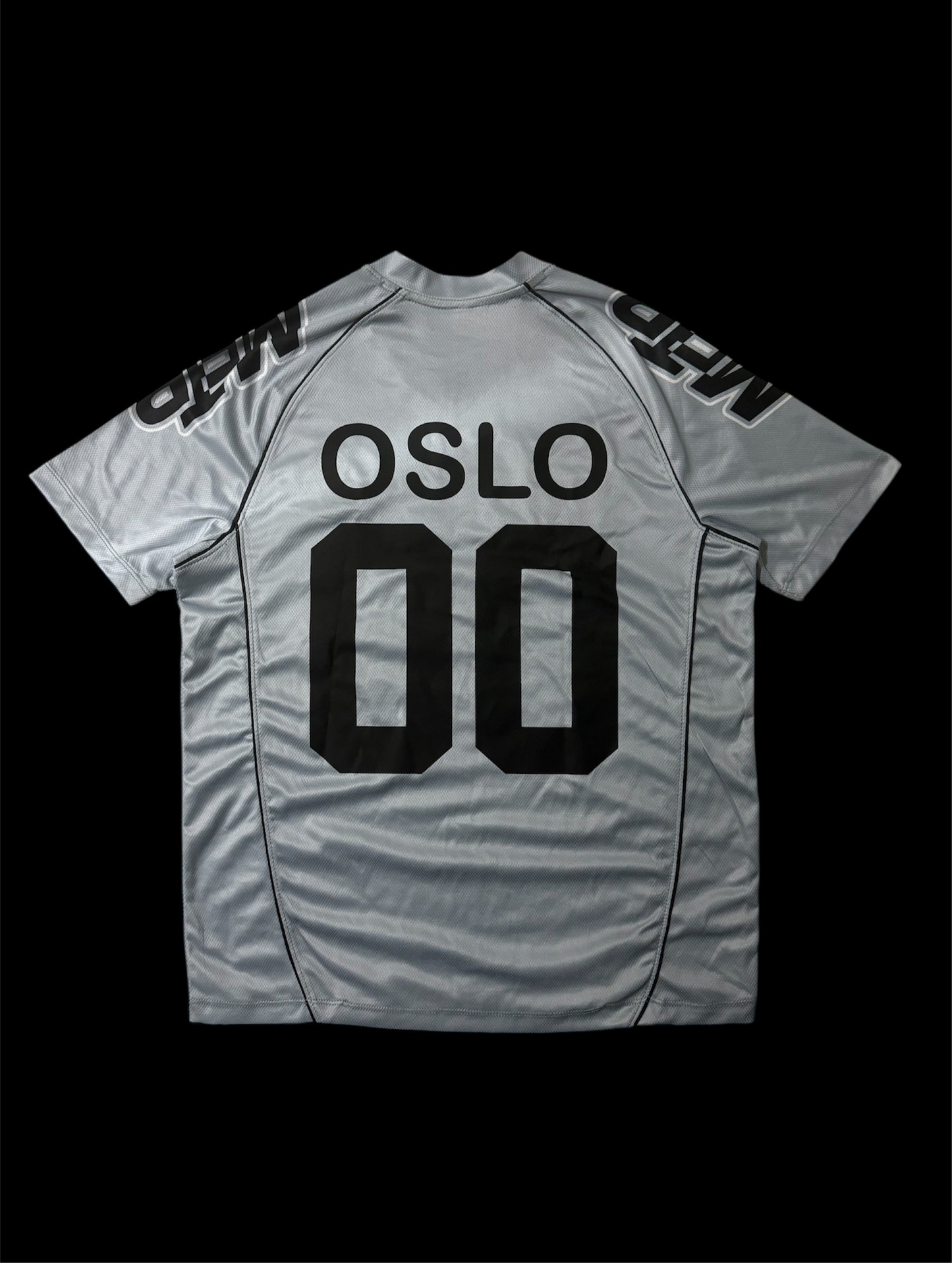 Silver Grey ‘MFTB’ Football Shirt