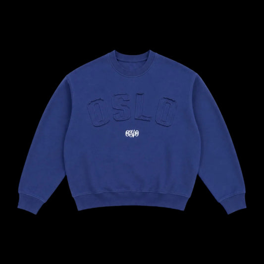 OSLO DEEP NAVY CREWNECK SWEATER
