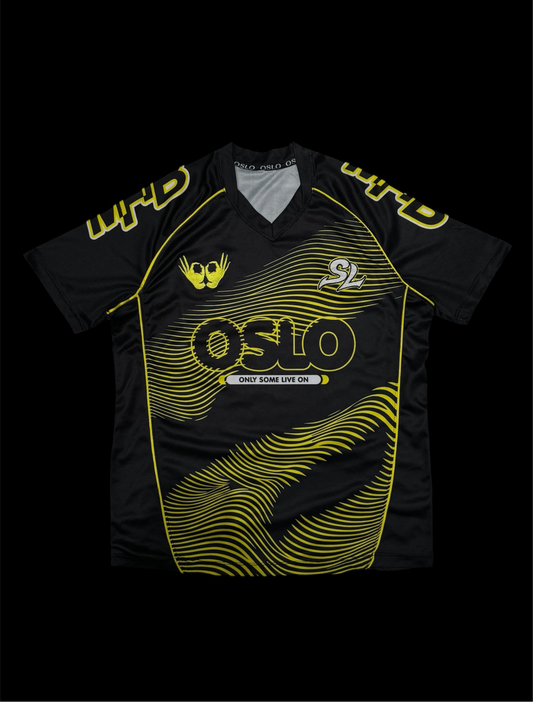 Black & Yellow ‘MFTB’ Football Shirt