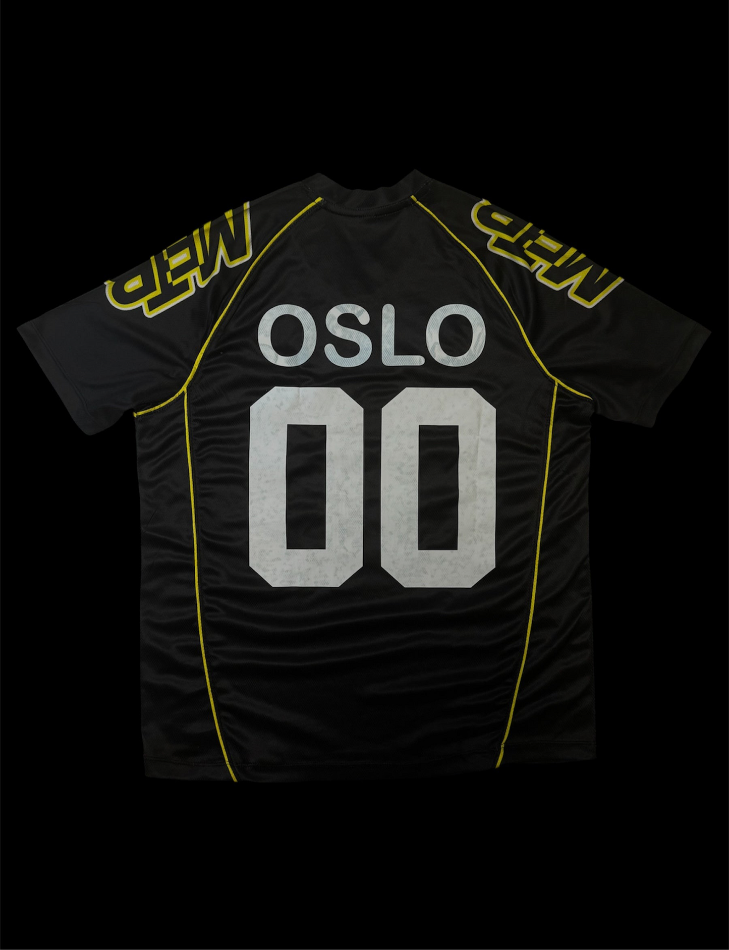 Black & Yellow ‘MFTB’ Football Shirt